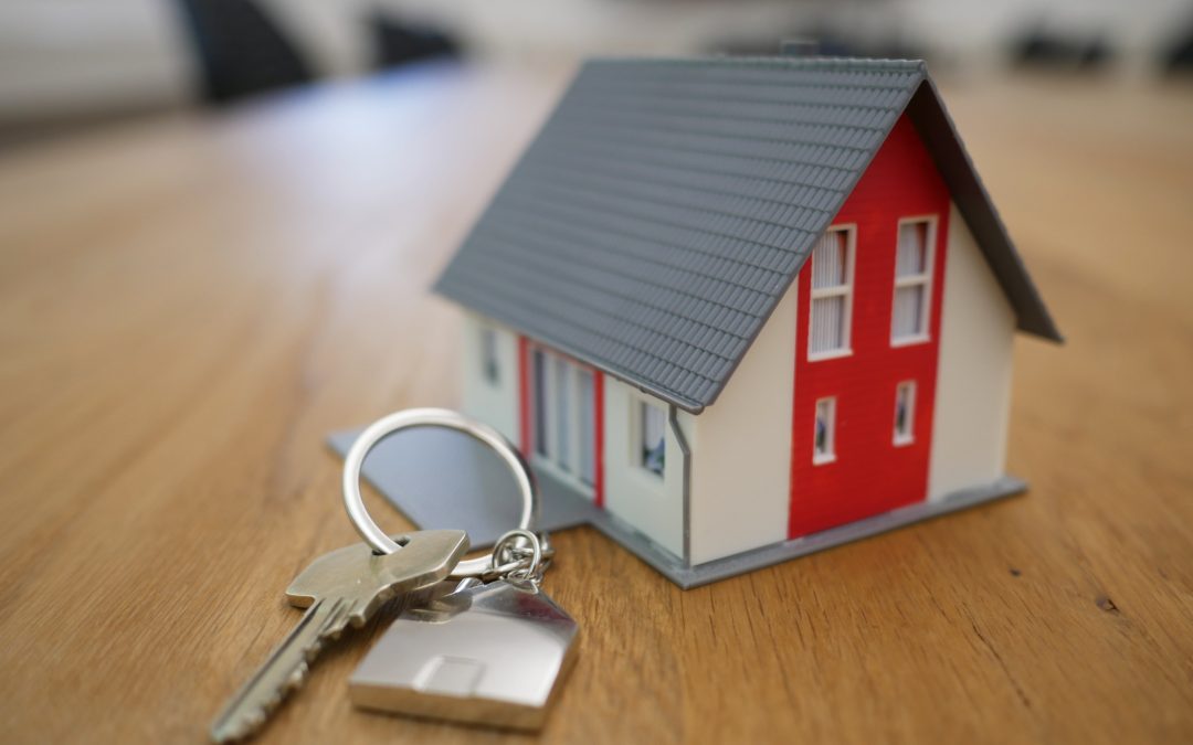 Real estate keychain